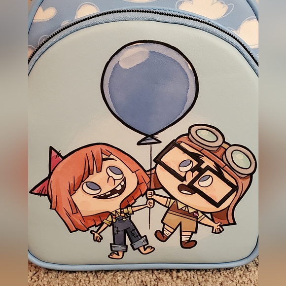 New Loungefly Up Carl And Ellie Kids Mini Backpack main image 13